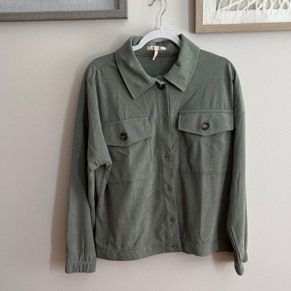 Rachel Cropped Jacket from Three Dots